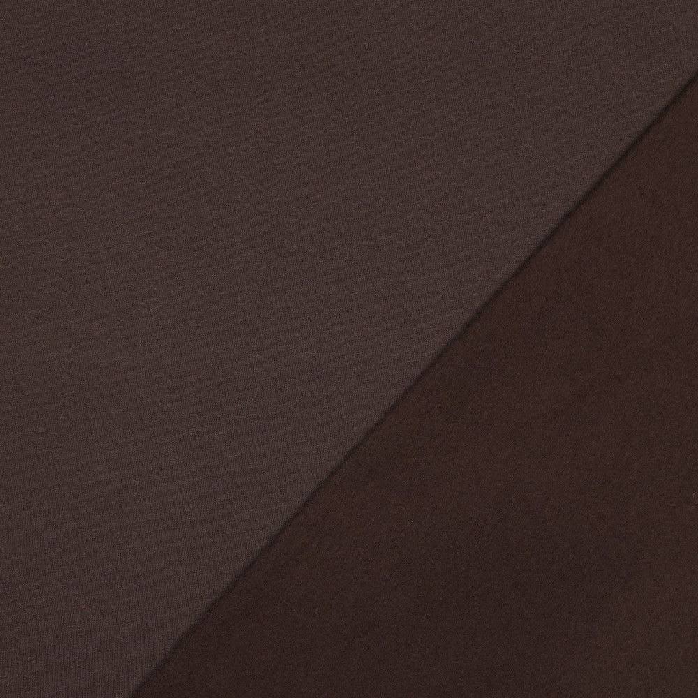Sweat Soft Bio uni dunkebraun
