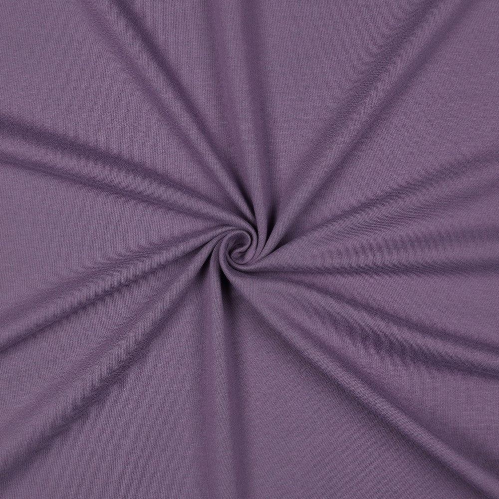 Sweat Soft Bio uni mauve traube