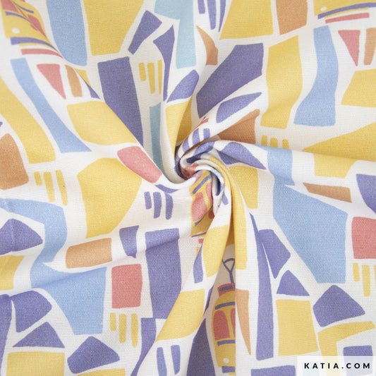 Canvas Katia Slim Tram Mosaic