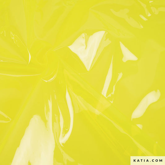 Vinylstoff PVC Katia Translucent Colors Fluor neon gelb