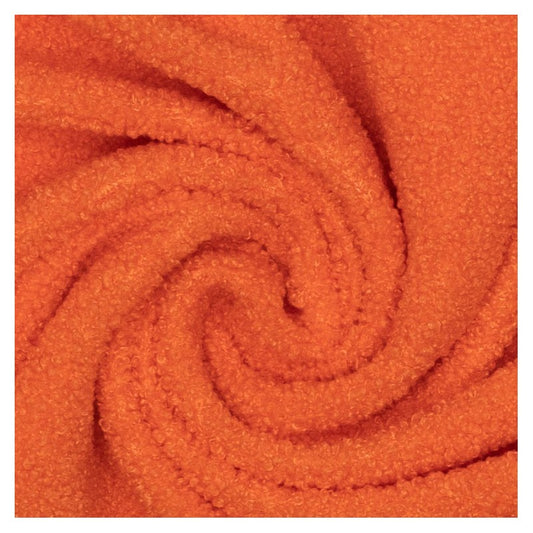 Teddystoff Plüsch mandarine orange