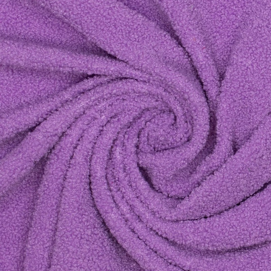 Teddystoff Plüsch violett