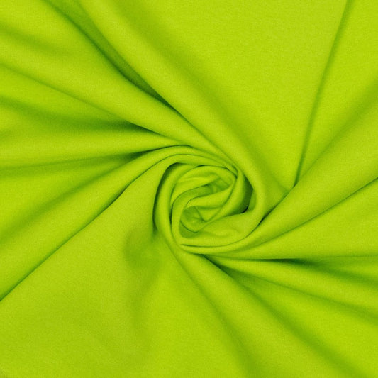 Sweat Jogging Bio uni knallig lime