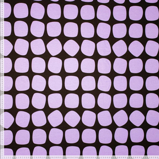 Sweat Big Dots braun lila
