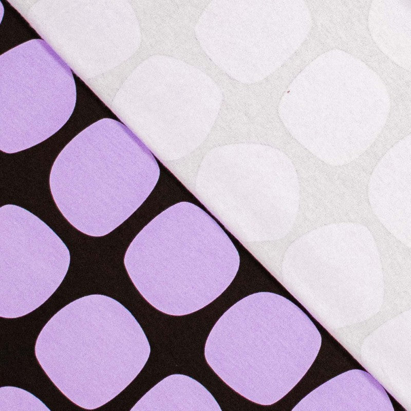 Sweat Big Dots braun lila