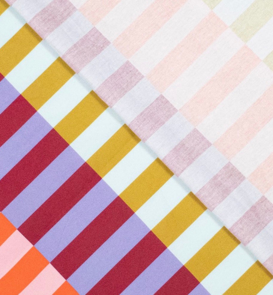 Baumwolle digital Ilja Blocks orange