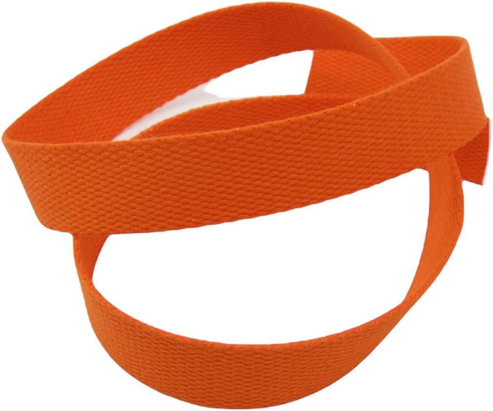 Gurtband Baumwolle 30mm orange