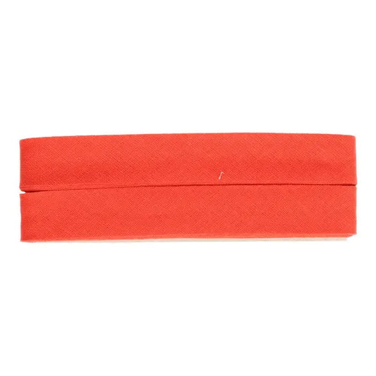 Baumwoll Schrägband gefalzt 40/20 sizilianische orange