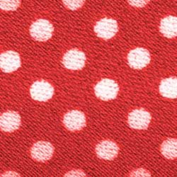Baumwoll Schrägband gefalzt 40/20 Dots rot