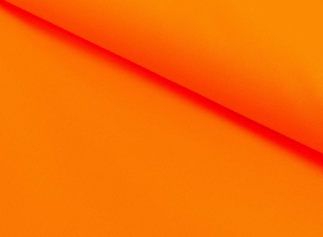 Outdoorstoff wasserabweisend neon orange
