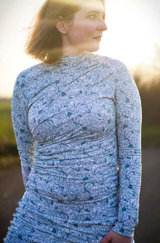 Jersey Bluette blau