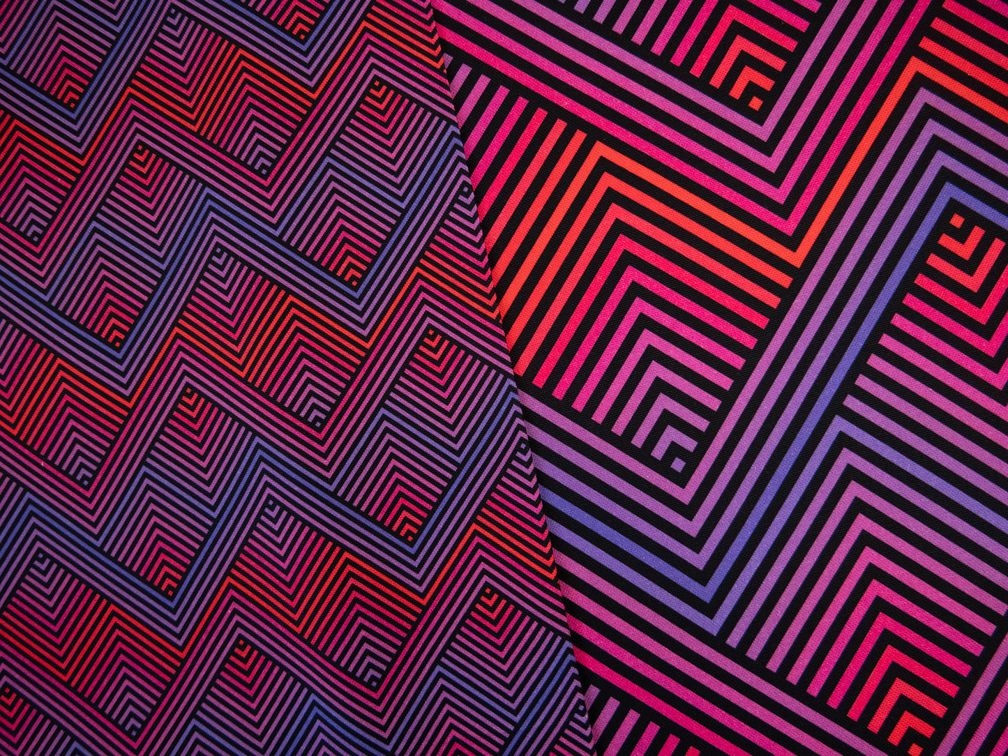 Canvas Abby Geomuster groß
