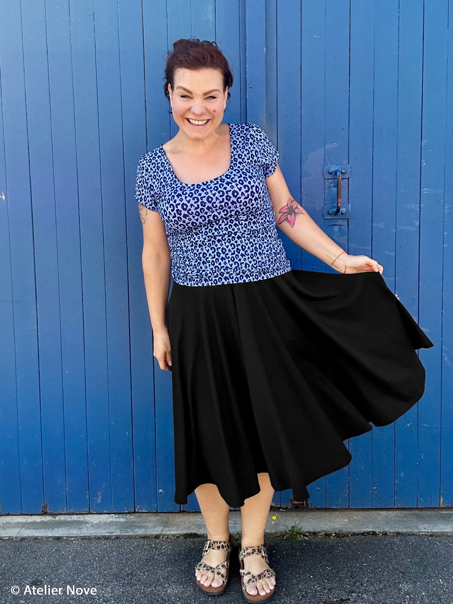 Jersey Happy Leo by cherry picking hellblau dunkelblau