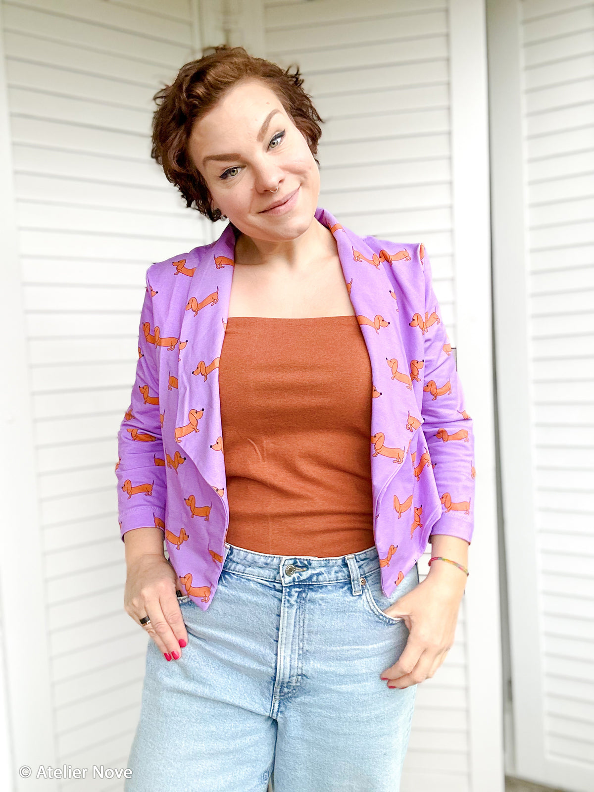 Sweat Terry der Dackel by Cherry Picking beere