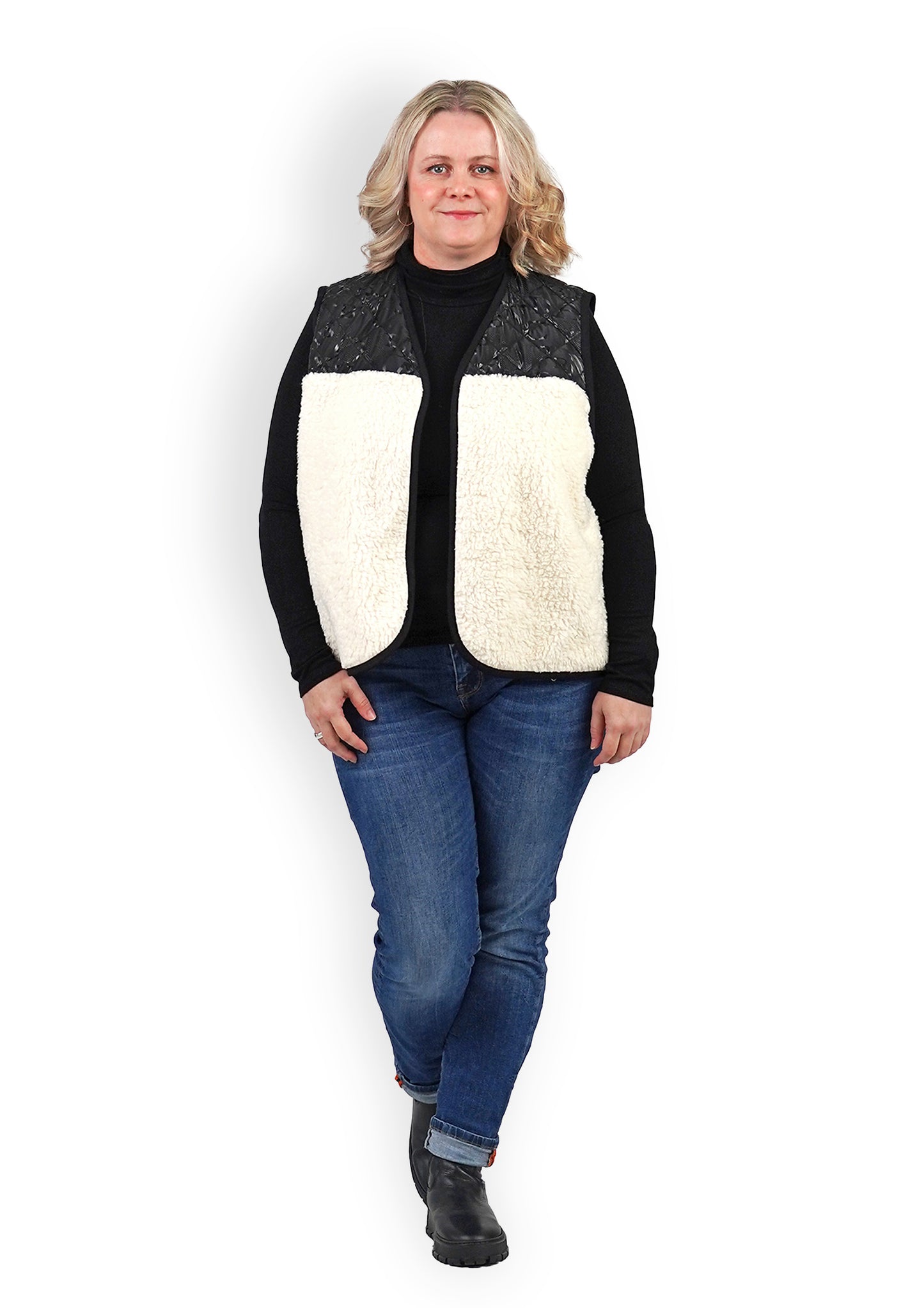 Fadenkäfer Basic Weste Damen