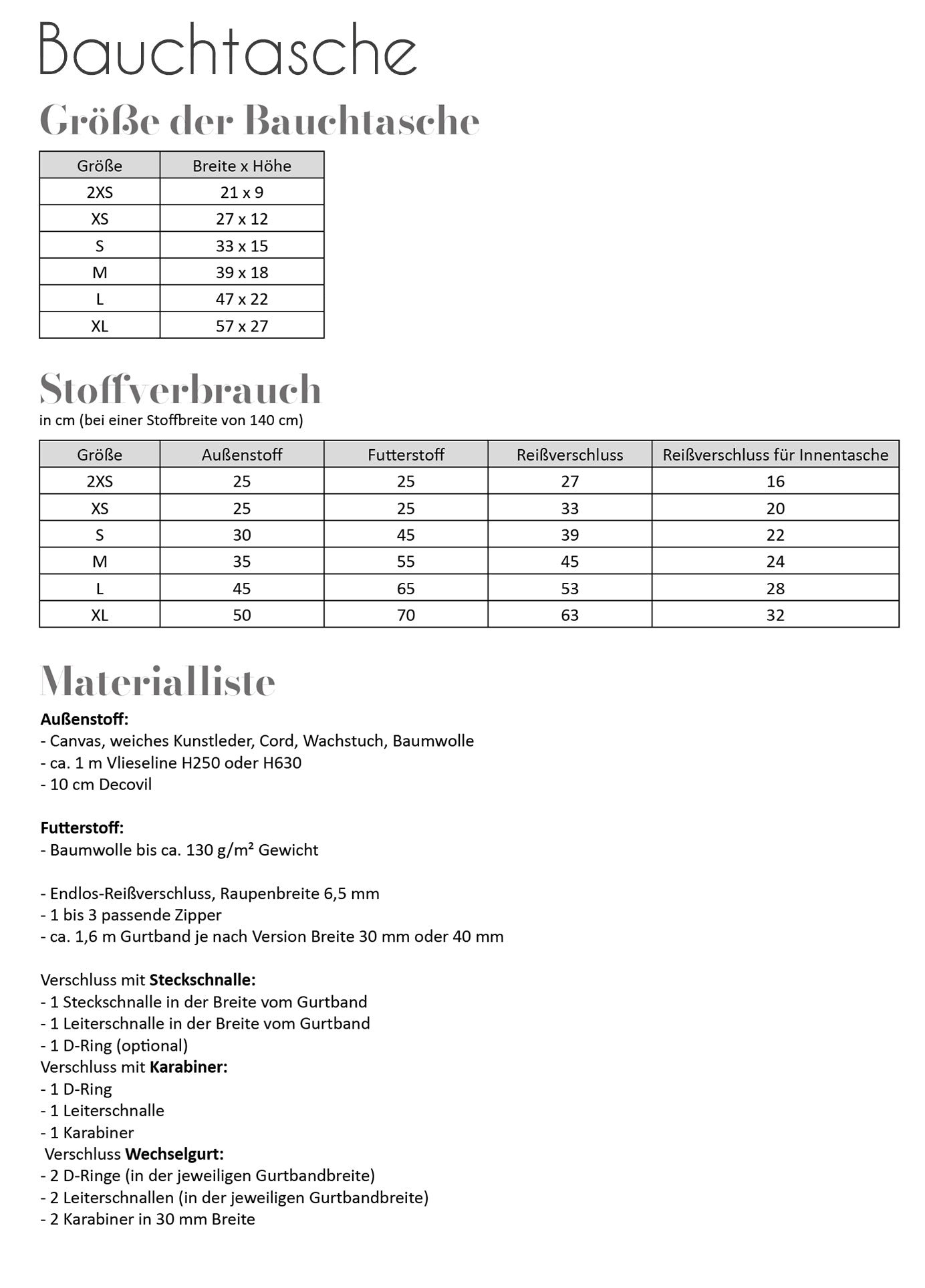Fadenkäfer Bauchtasche unisex