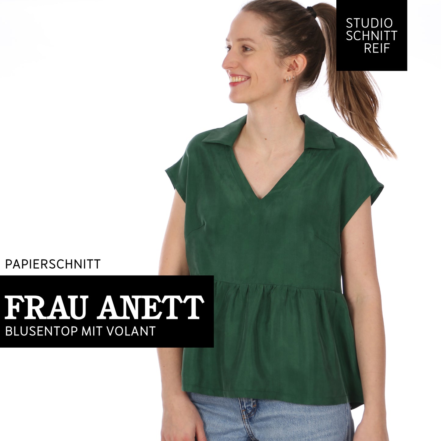 STUDIO SCHNITTREIF FRAU ANETT Blusentop Damen