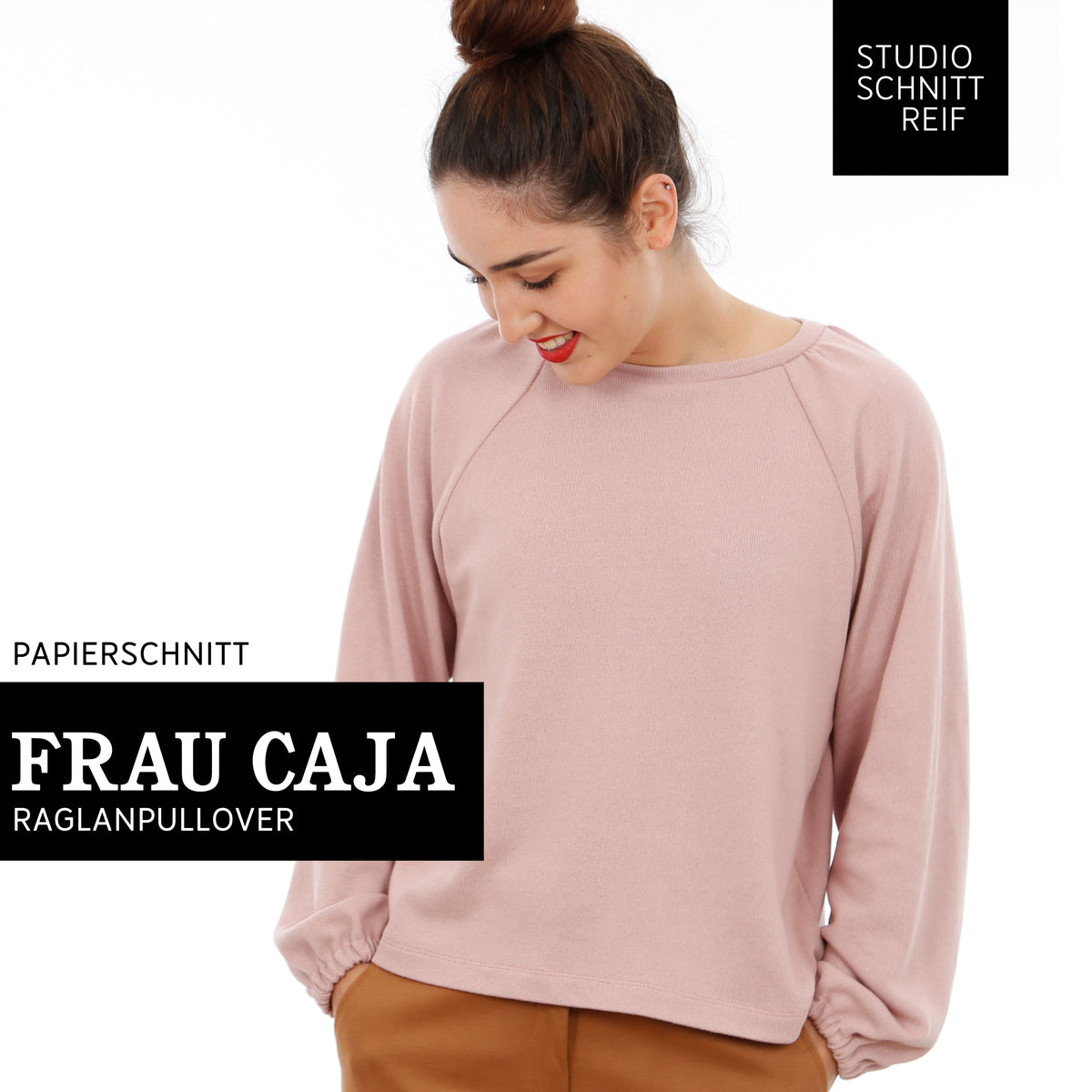STUDIO SCHNITTREIF FRAU Caja Raglanpullover