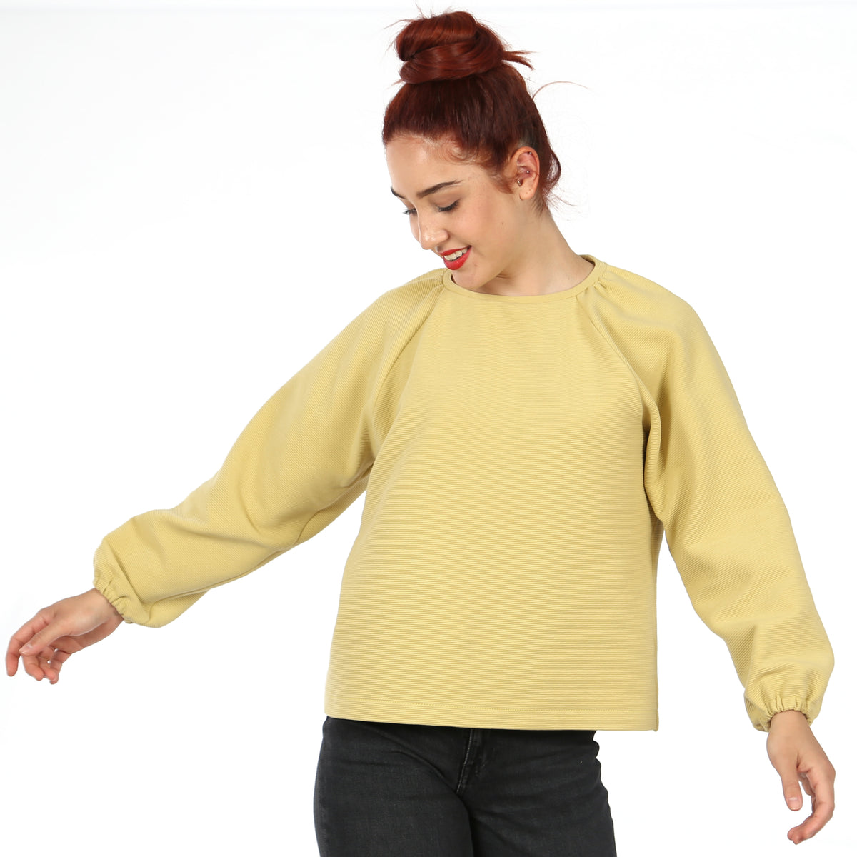 STUDIO SCHNITTREIF FRAU Caja Raglanpullover