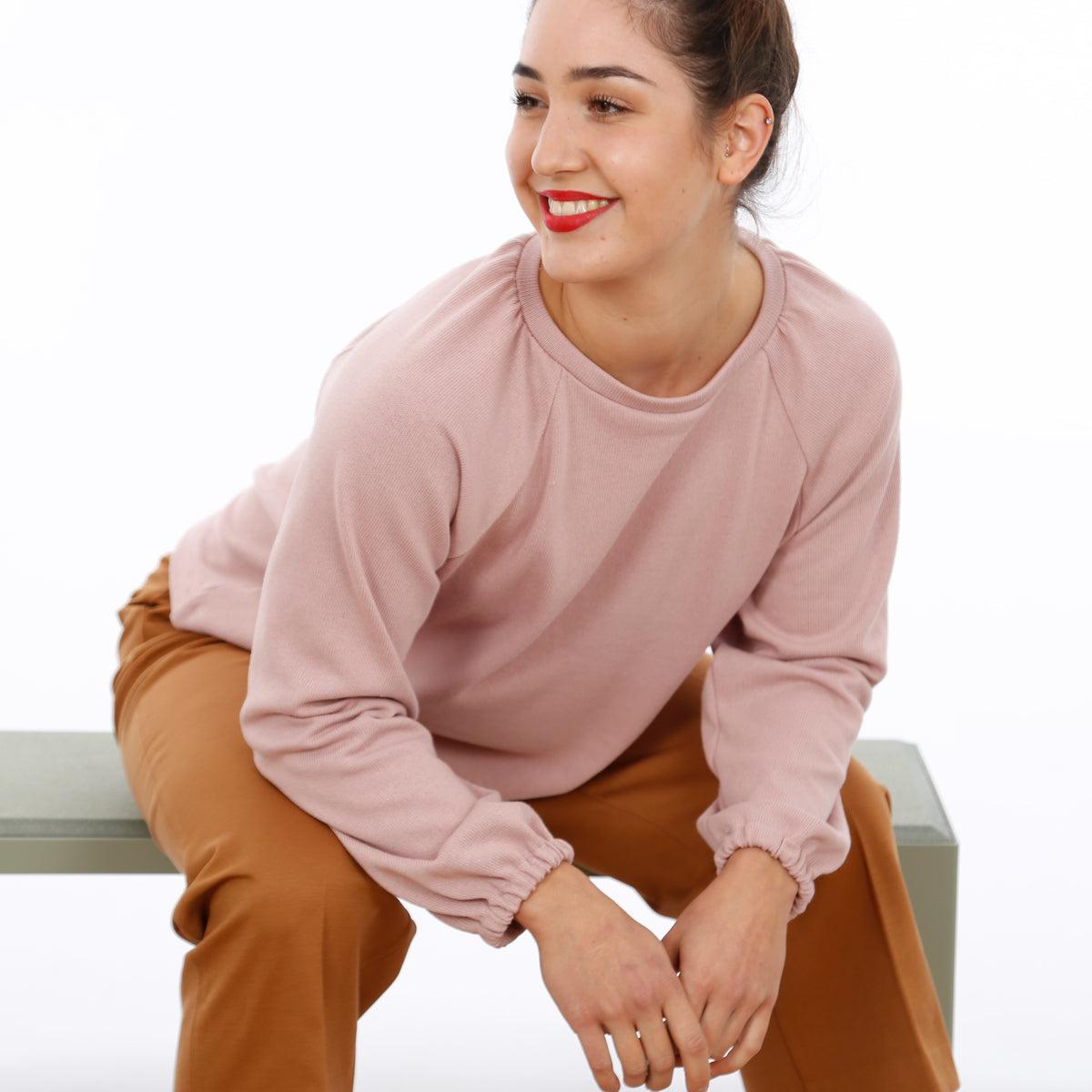 STUDIO SCHNITTREIF FRAU Caja Raglanpullover