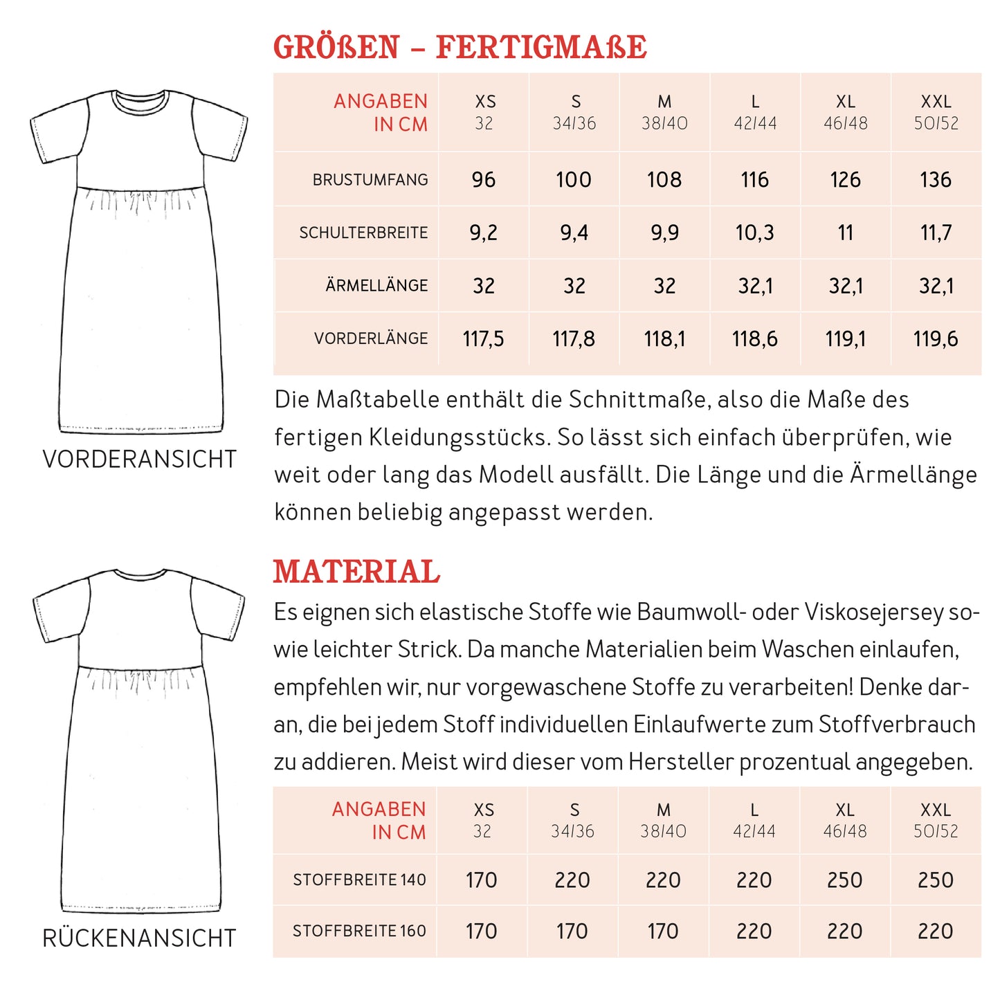 STUDIO SCHNITTREIF FRAU CAROL Kleid Damen