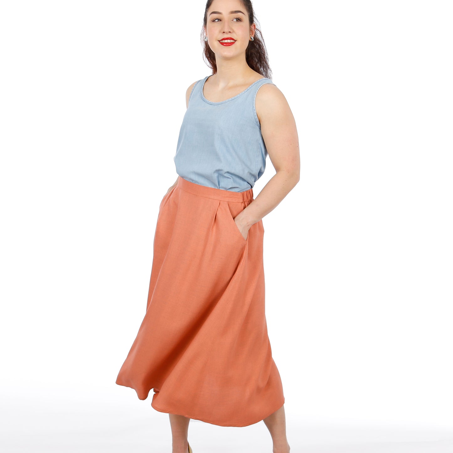 STUDIO SCHNITTREIF FRAU CARRY Midirock Damen