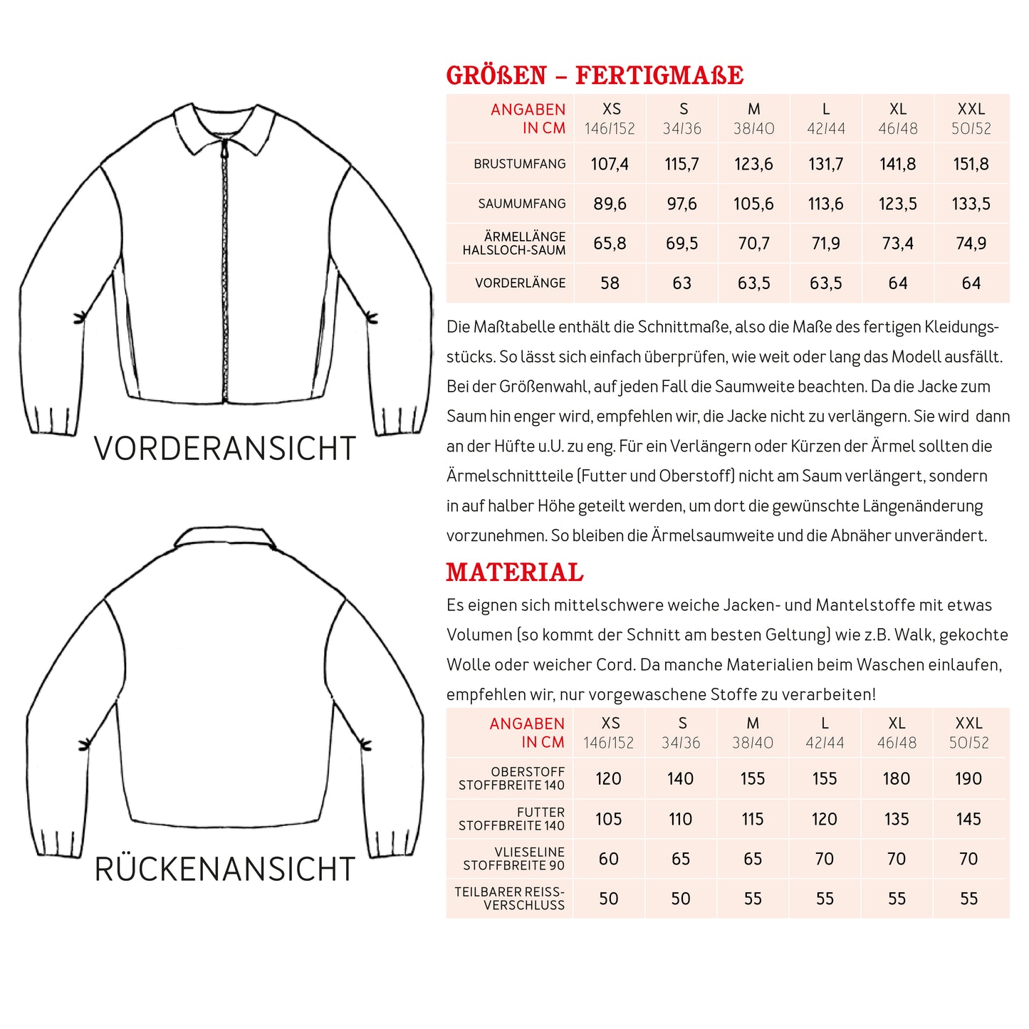 STUDIO SCHNITTREIF FRAU EBBA Jacke Damen