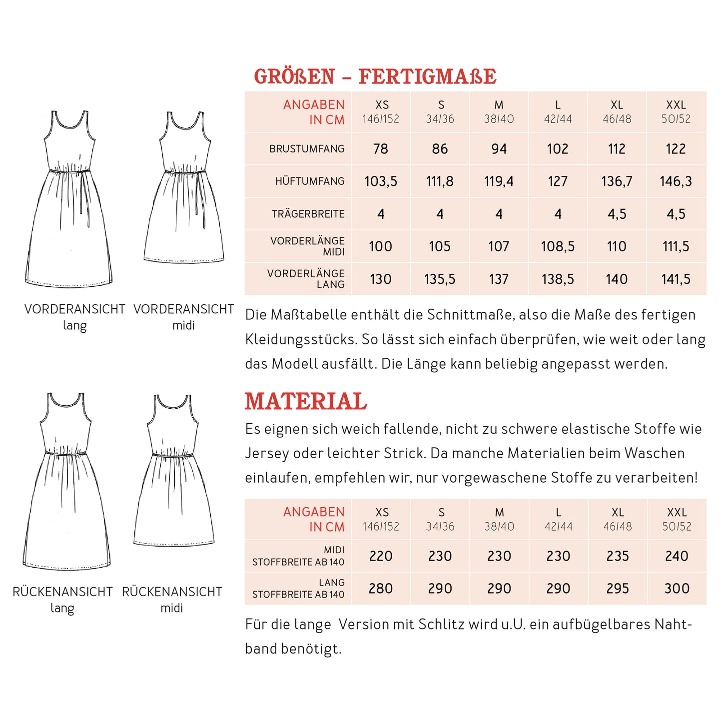 STUDIO SCHNITTREIF FRAU HELLIE Trägerkleid Damen