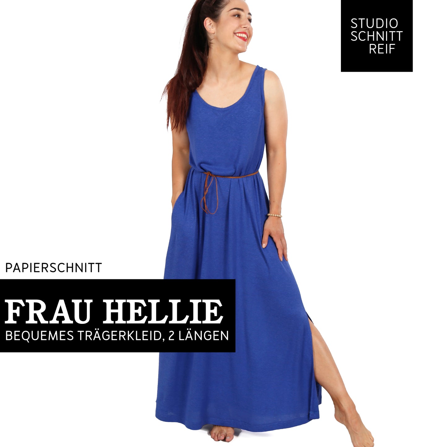 STUDIO SCHNITTREIF FRAU HELLIE Trägerkleid Damen