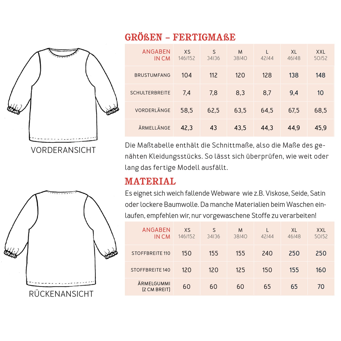 STUDIO SCHNITTREIF FRAU HOLLY Bluse Damen