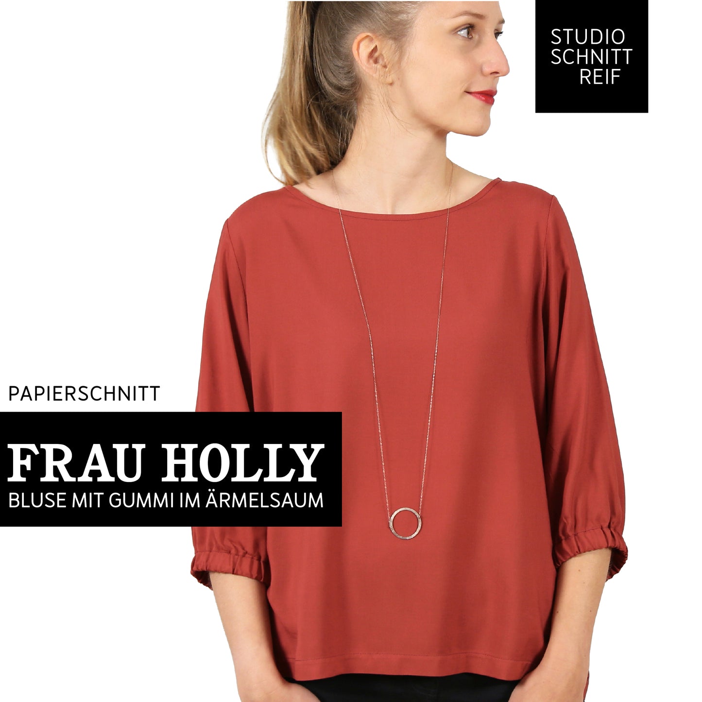 STUDIO SCHNITTREIF FRAU HOLLY Bluse Damen