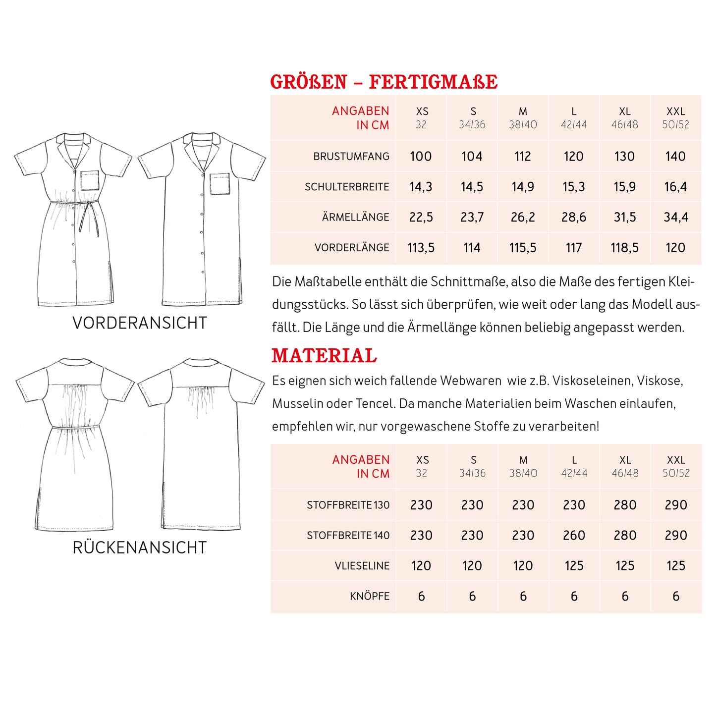 STUDIO SCHNITTREIF FRAU ISLA Kleid Damen