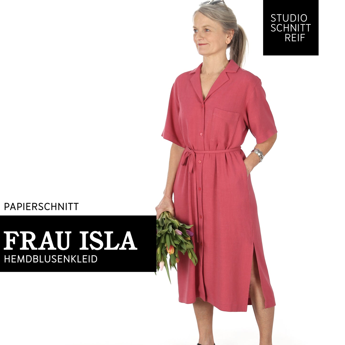 STUDIO SCHNITTREIF FRAU ISLA Kleid Damen