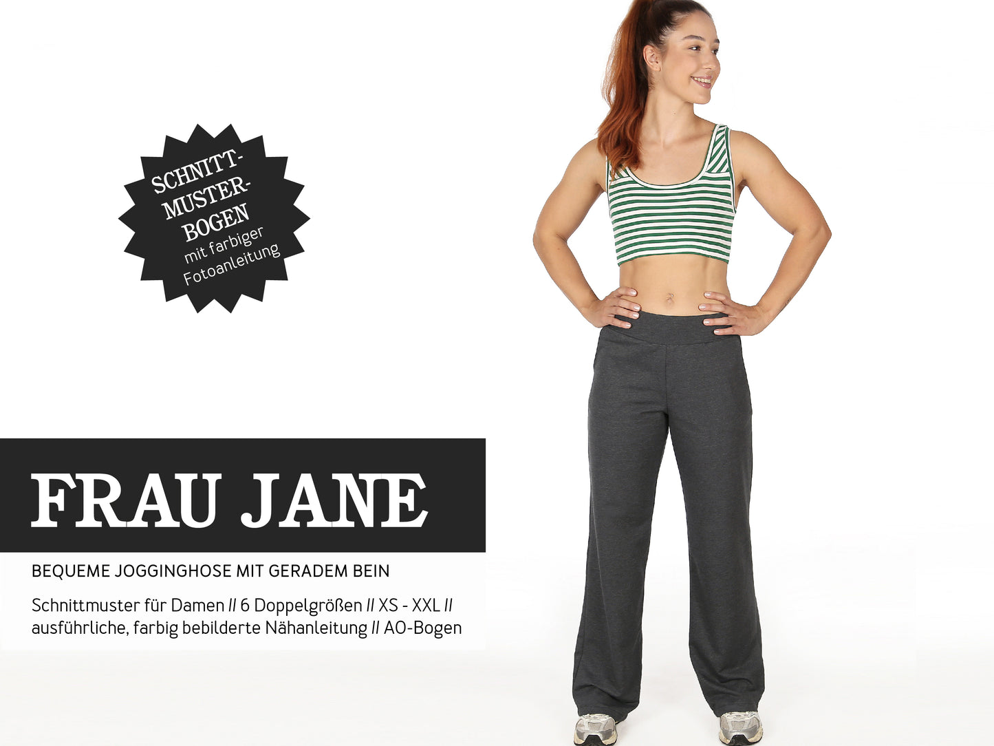 STUDIO SCHNITTREIF FRAU JANE Jogginghose Damen