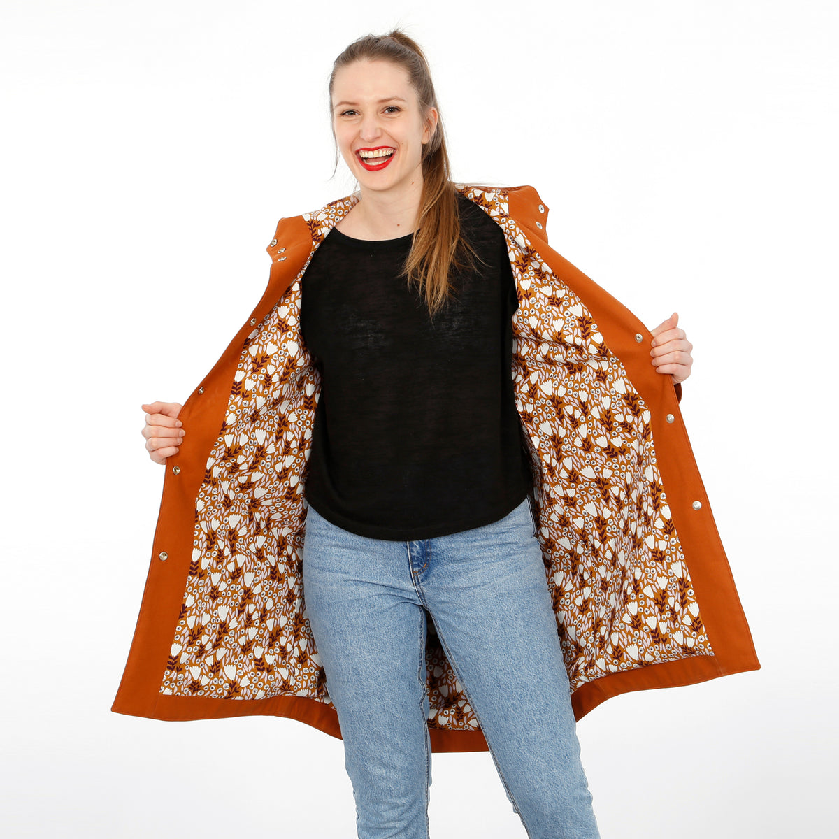STUDIO SCHNITTREIF FRAU Karo Parka