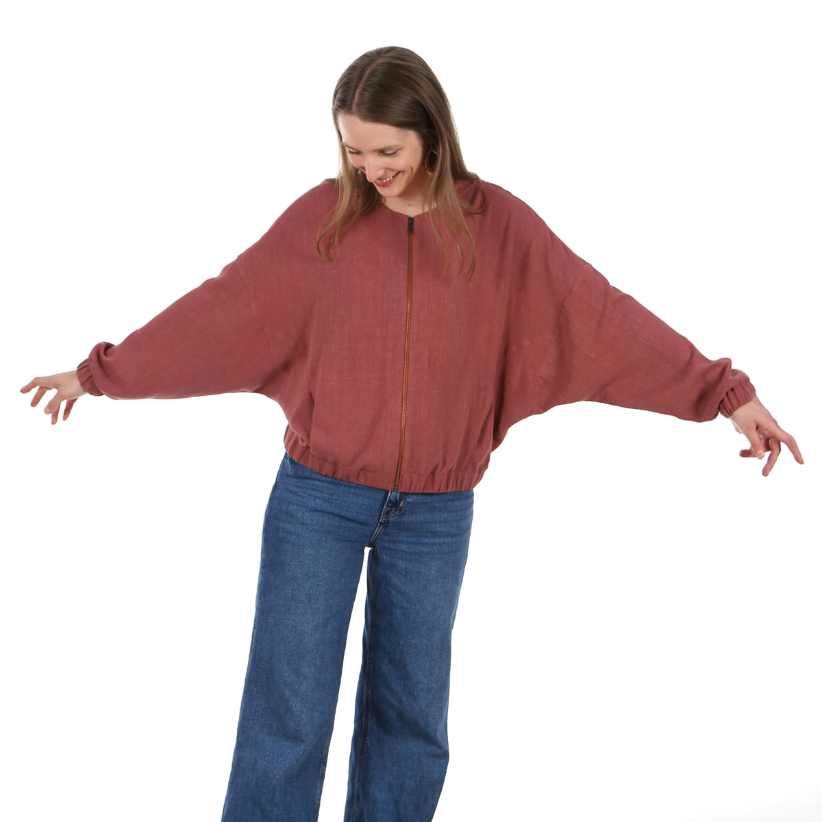 STUDIO SCHNITTREIF FRAU Kora Fledermausjacke