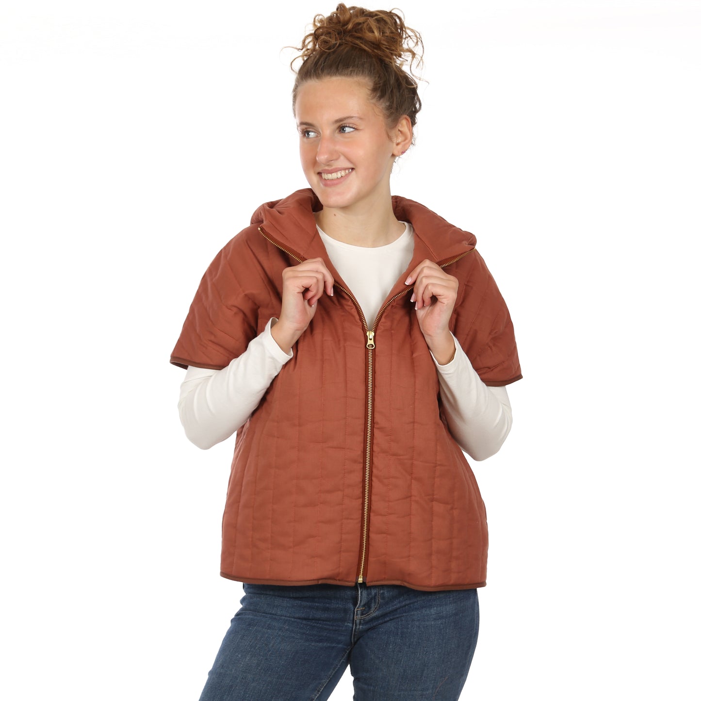 STUDIO SCHNITTREIF FRAU KYRA Steppweste Damen