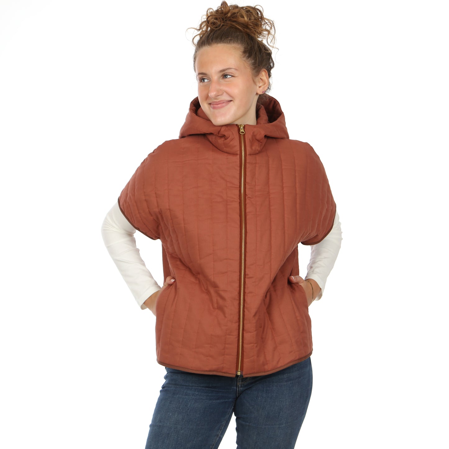 STUDIO SCHNITTREIF FRAU KYRA Steppweste Damen