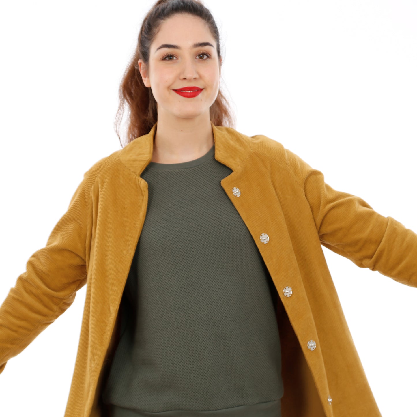 STUDIO SCHNITTREIF FRAU LINDA Kurzmantel Damen