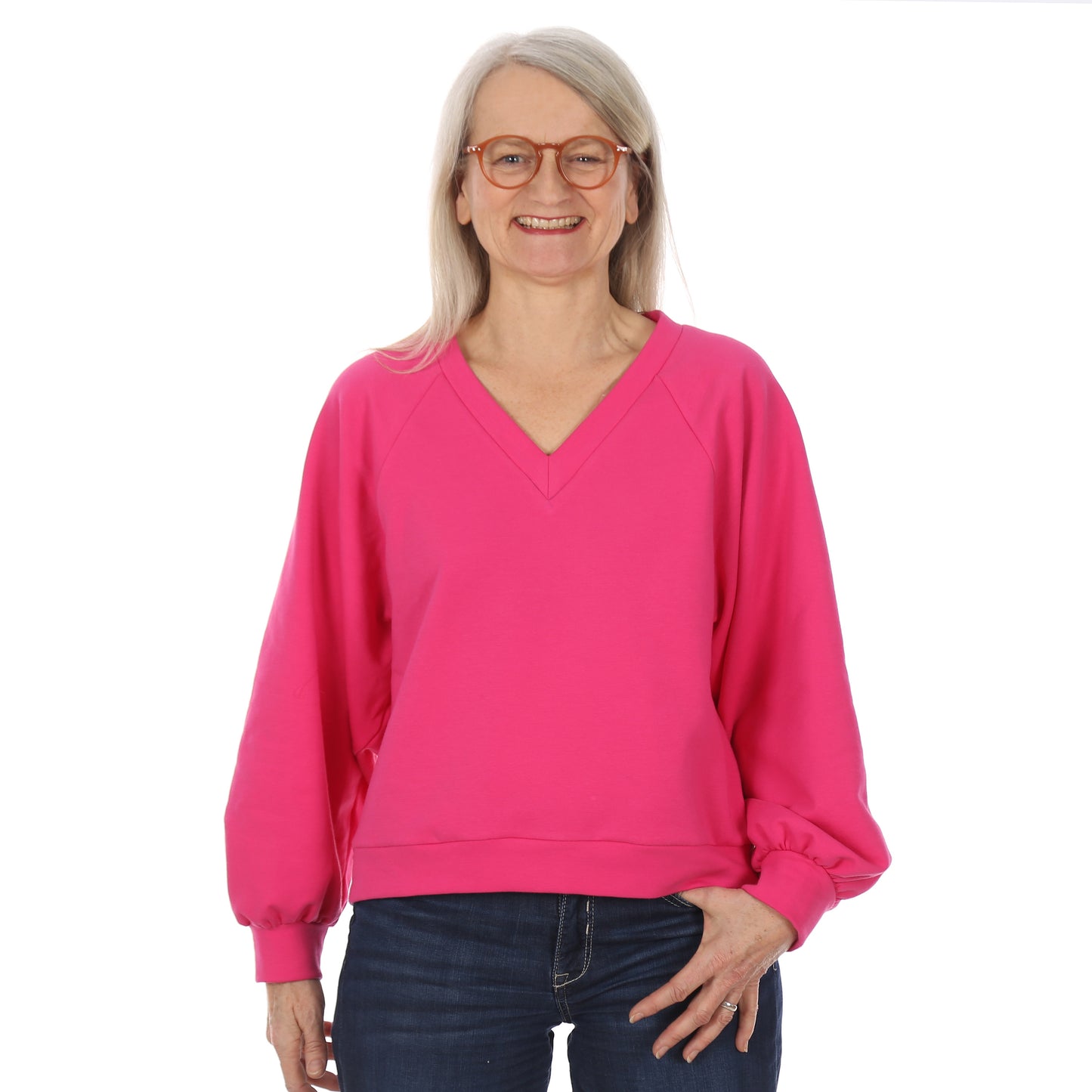 STUDIO SCHNITTREIF FRAU LIVI Raglansweater Damen