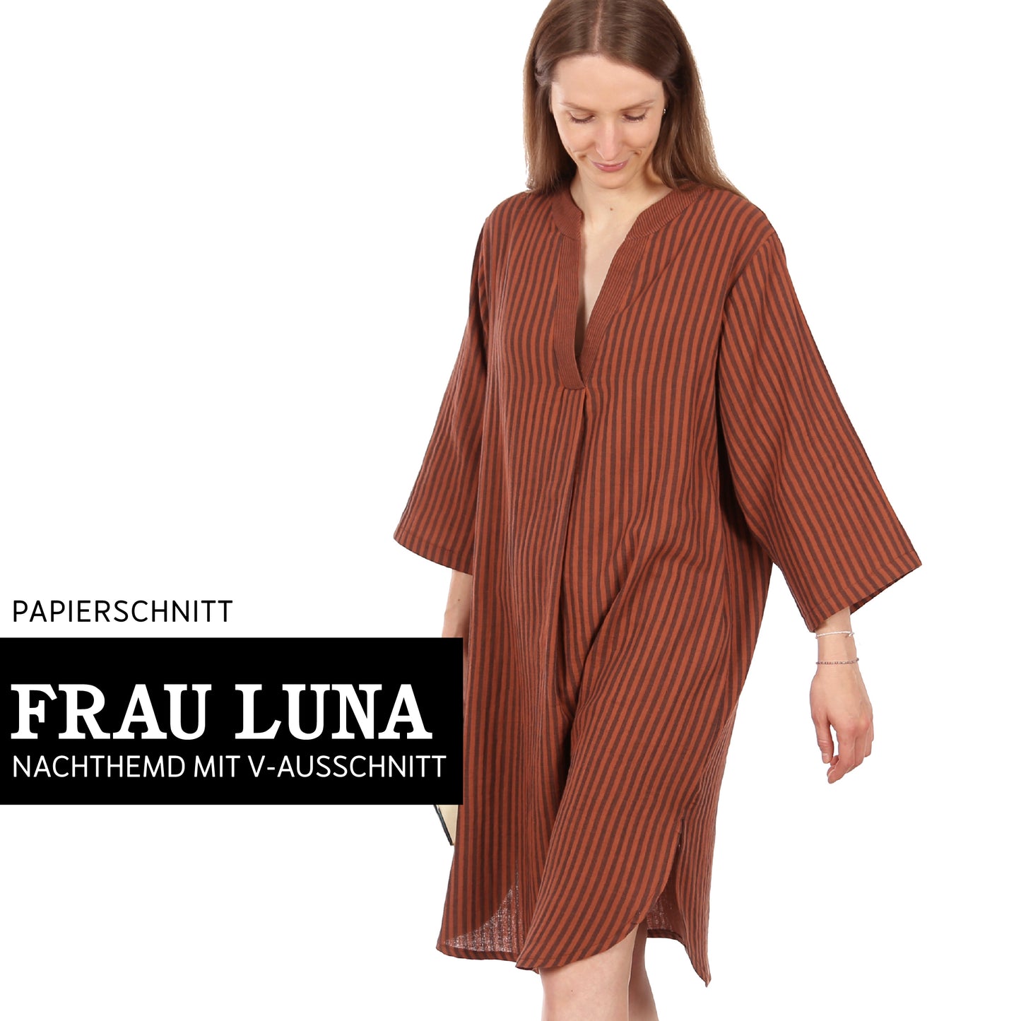 STUDIO SCHNITTREIF FRAU LUNA Nachthemd Damen