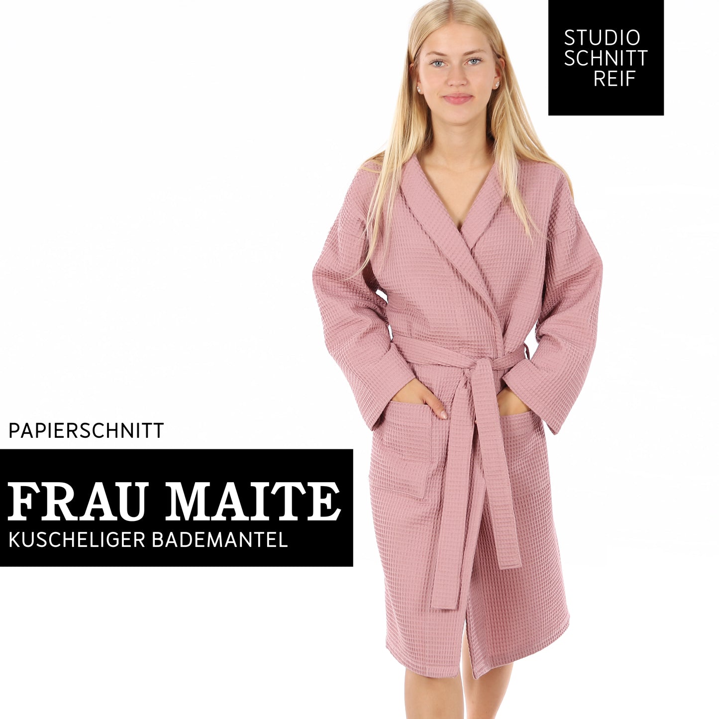STUDIO SCHNITTREIF FRAU MAITE Bademantel Damen