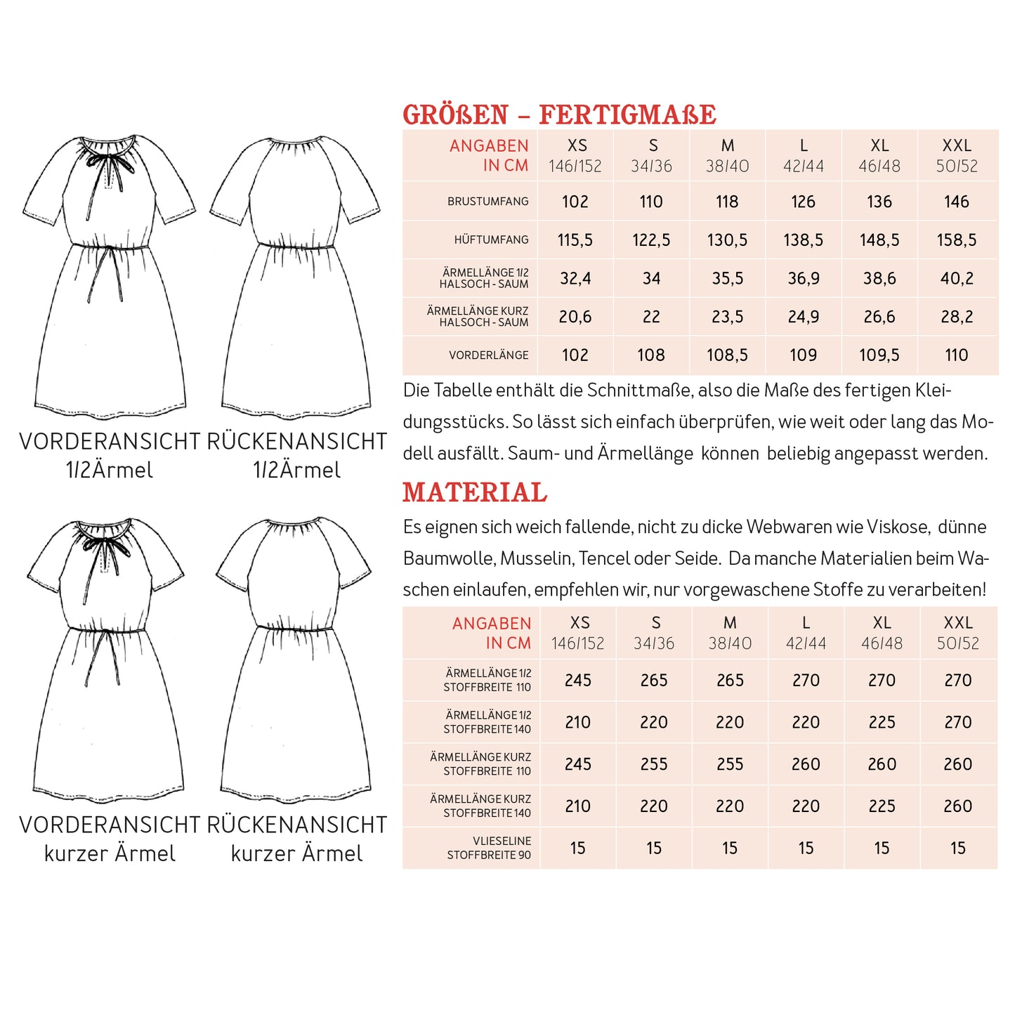 STUDIO SCHNITTREIF FRAU MALIN Kleid Damen
