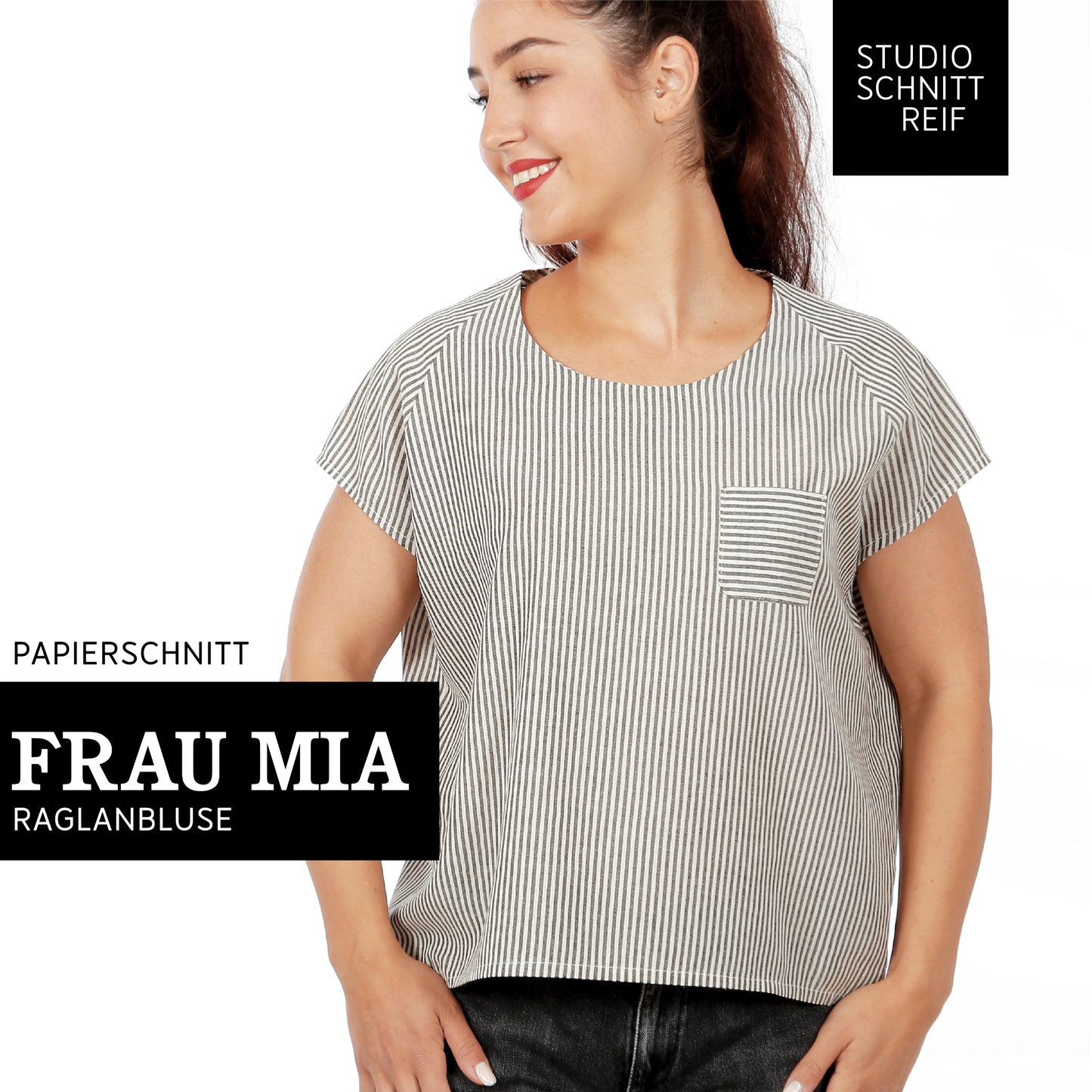 STUDIO SCHNITTREIF FRAU Mia Raglanbluse Damen