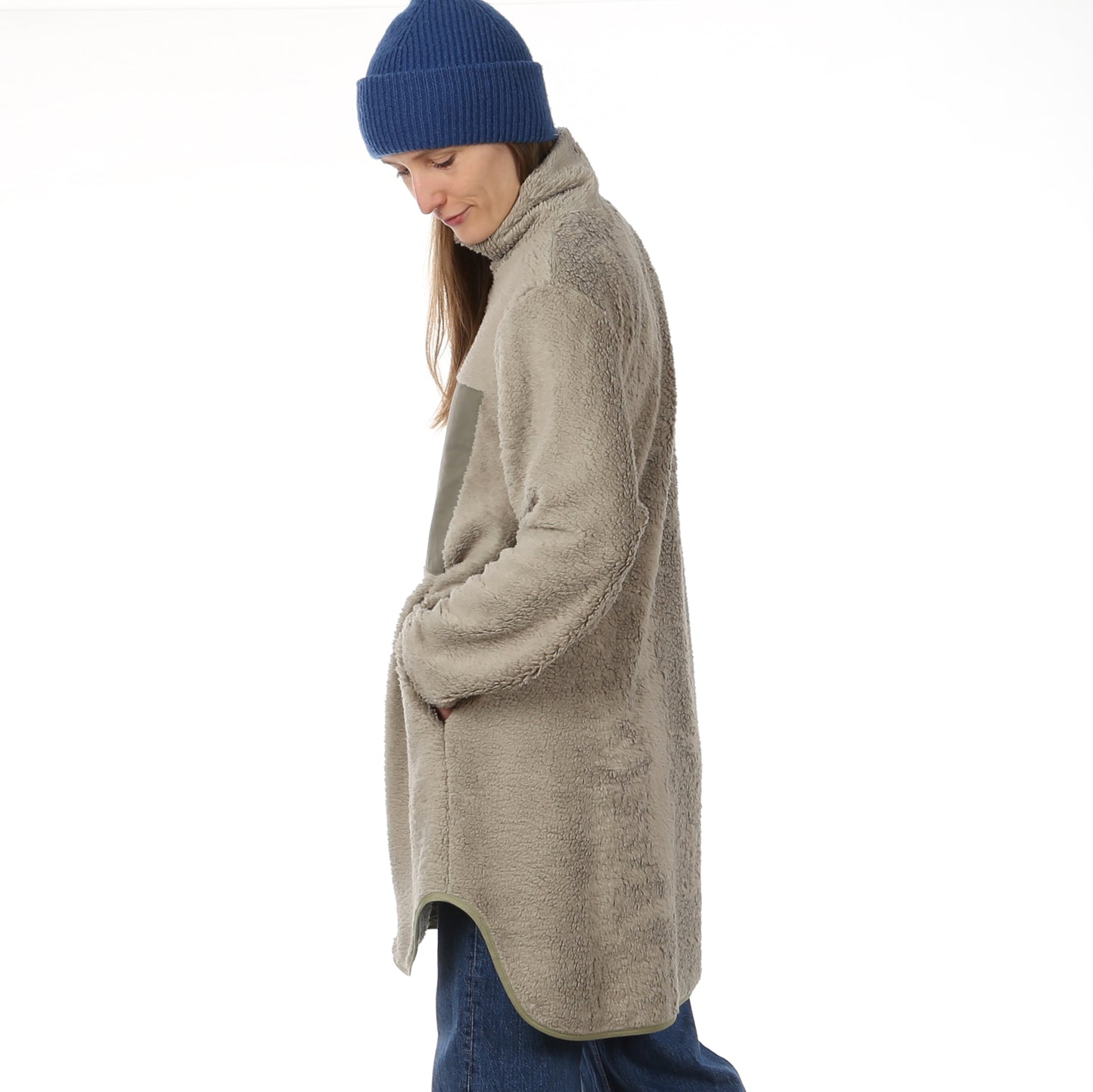 STUDIO SCHNITTREIF FRAU MOA Teddymantel Damen