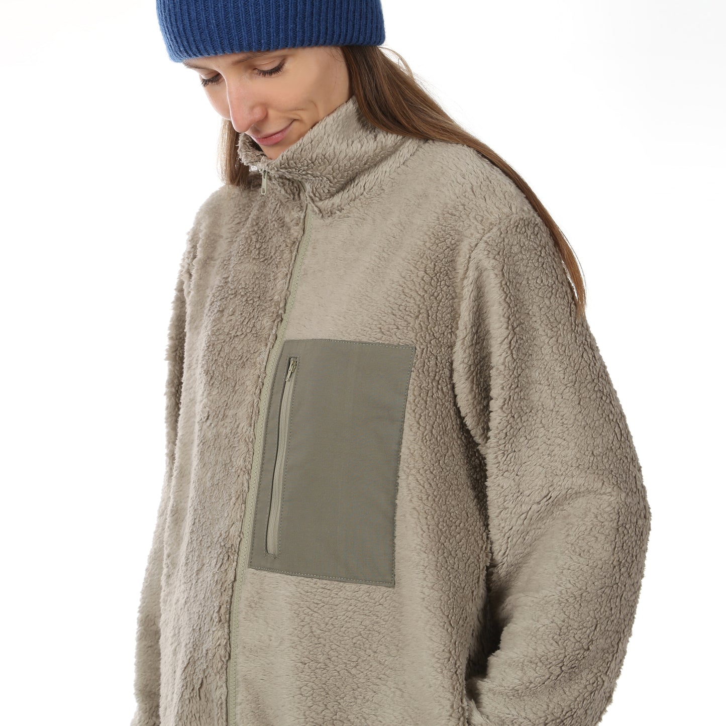 STUDIO SCHNITTREIF FRAU MOA Teddymantel Damen
