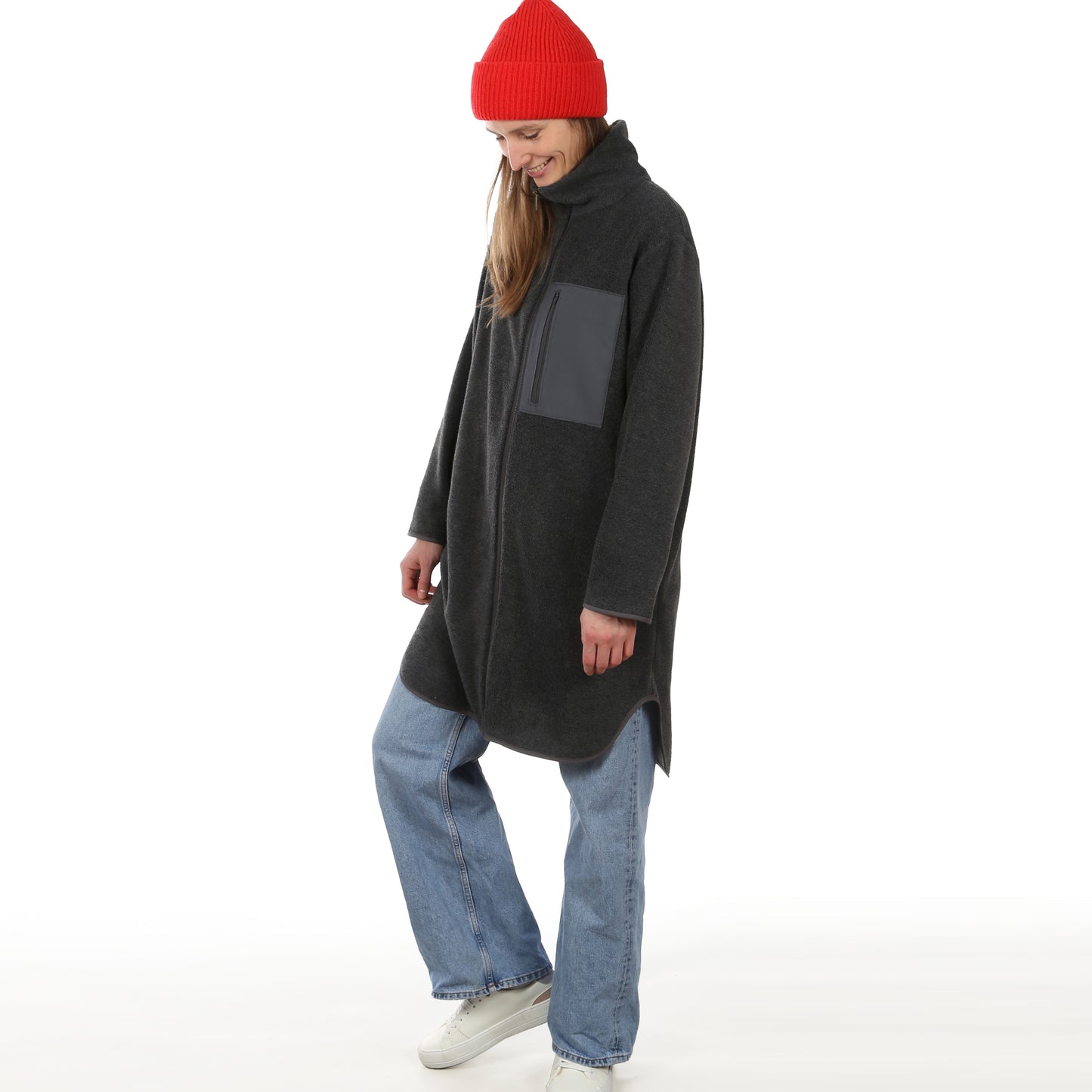 STUDIO SCHNITTREIF FRAU MOA Teddymantel Damen