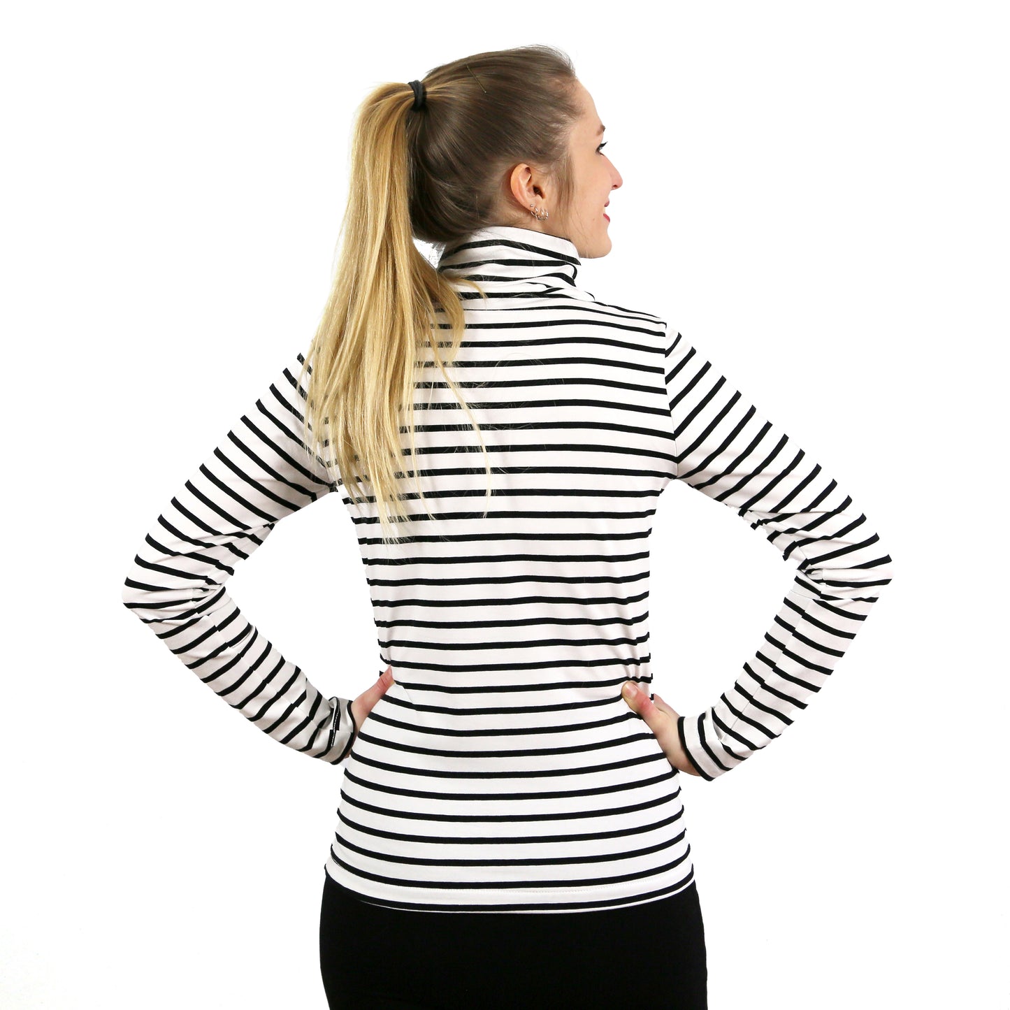 STUDIO SCHNITTREIF FRAU Romy Rollkragenshirt Damen