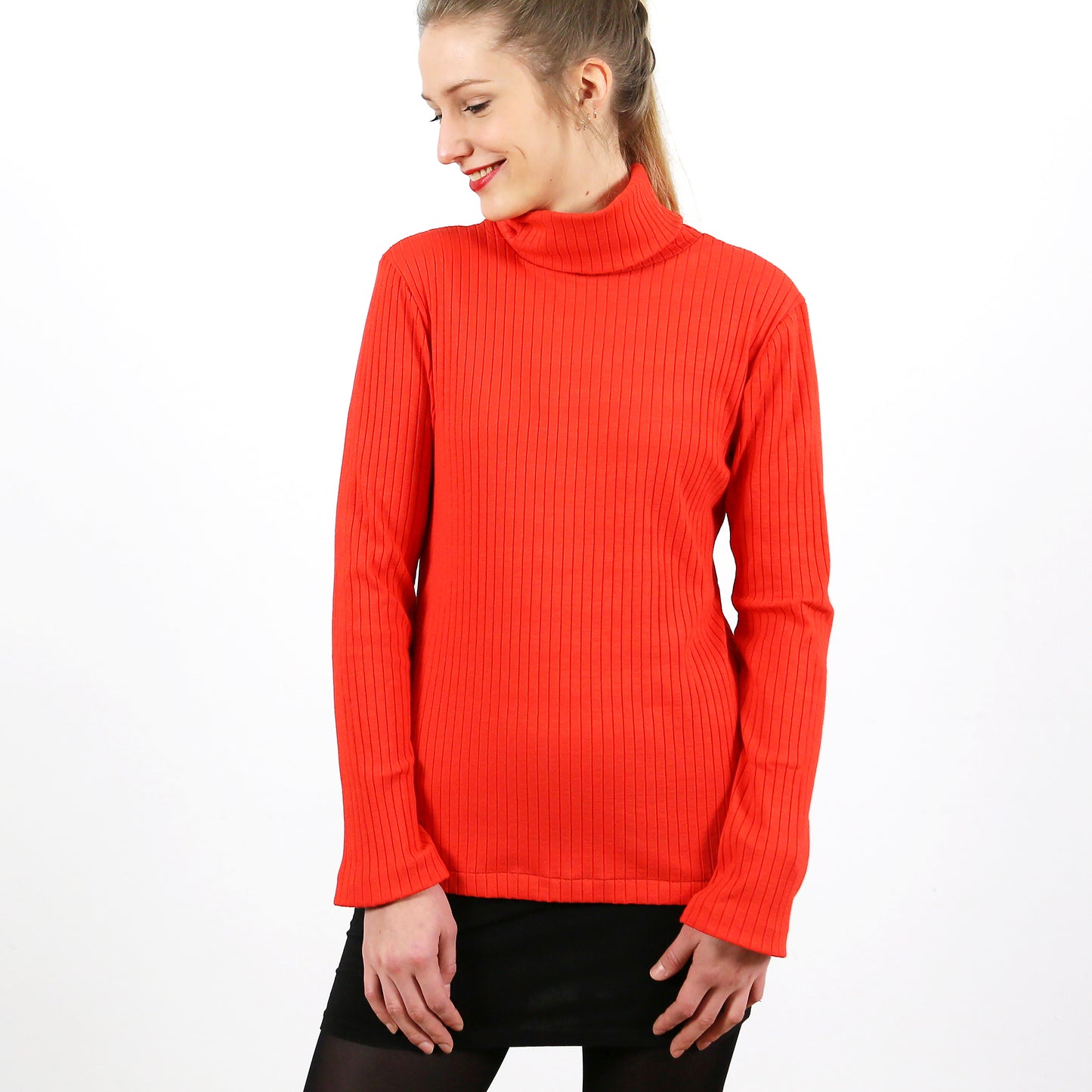 STUDIO SCHNITTREIF FRAU Romy Rollkragenshirt Damen