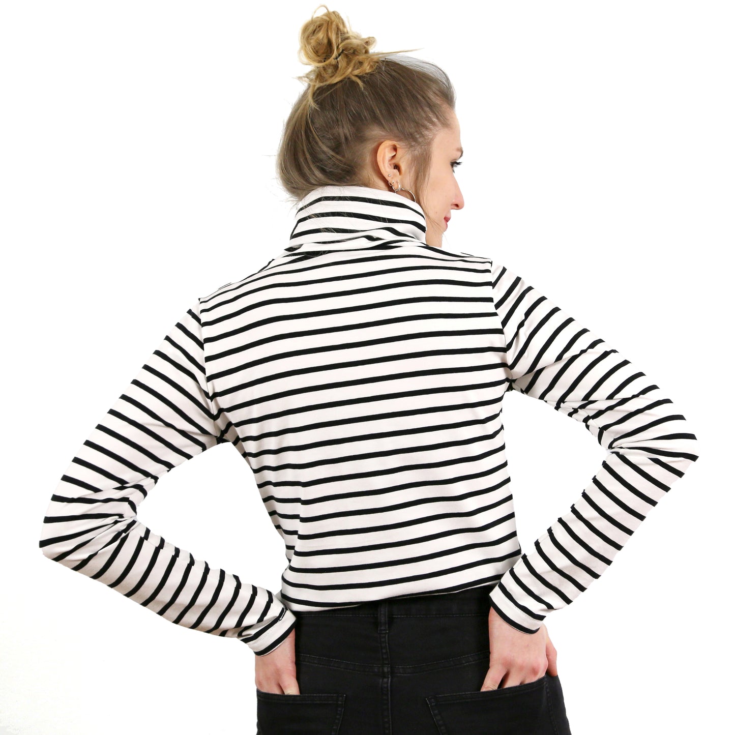 STUDIO SCHNITTREIF FRAU Romy Rollkragenshirt Damen